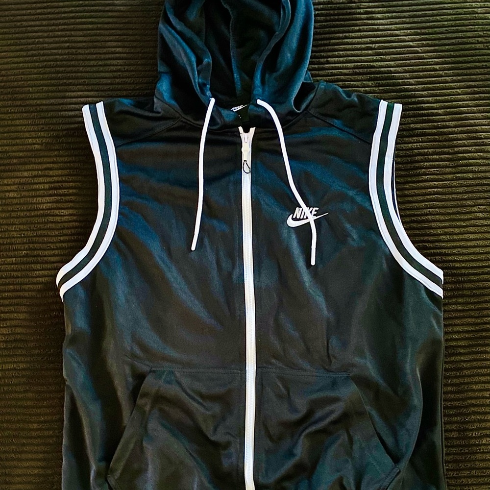 Nike Zip up Sleeveless Track Hoodie - XL - NWOT